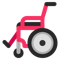 Manual Wheelchair emoji on Microsoft